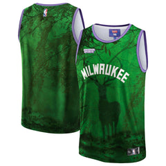 Milwaukee Bucks NBA & KidSuper Studios Unisex Hometown Jersey Green - NBA
