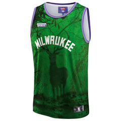 Milwaukee Bucks NBA & KidSuper Studios Unisex Hometown Jersey Green - NBA