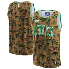 Boston Celtics NBA & KidSuper Studios Unisex Hometown Jersey Brown - NBA