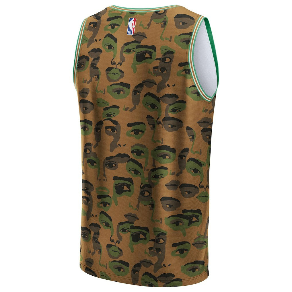Boston Celtics NBA & KidSuper Studios Unisex Hometown Jersey Brown - NBA