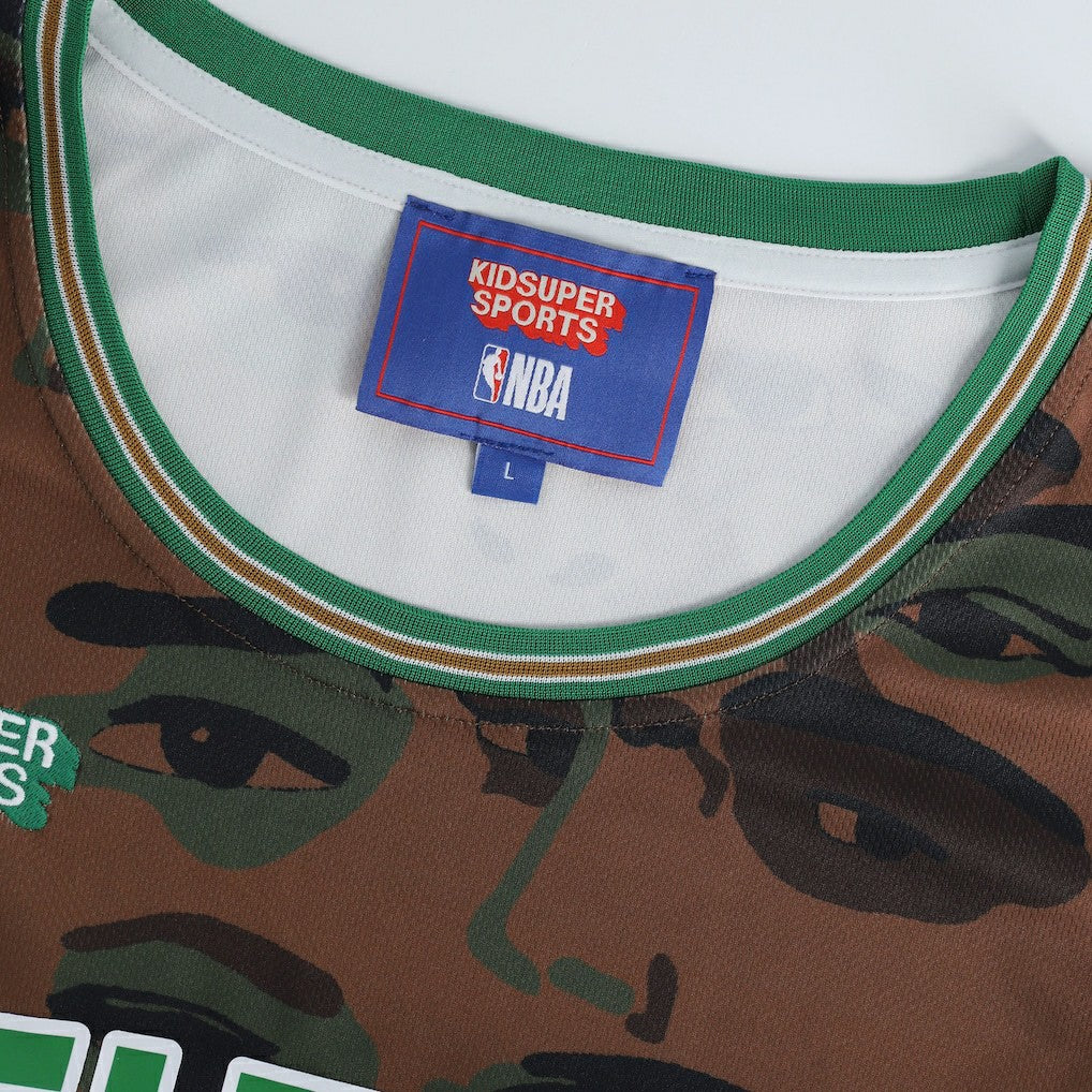 Boston Celtics NBA & KidSuper Studios Unisex Hometown Jersey Brown - NBA