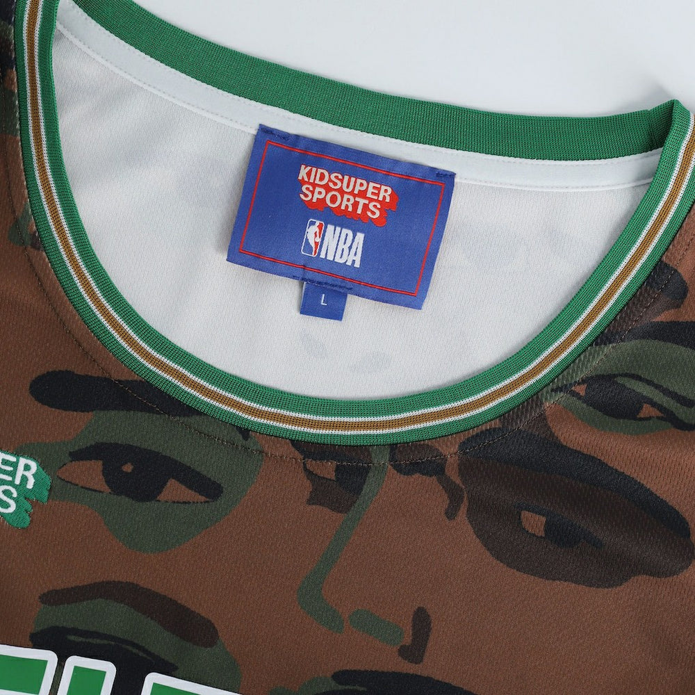 Boston Celtics NBA & KidSuper Studios Unisex Hometown Jersey Brown - NBA