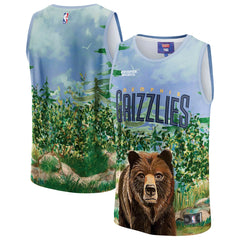 Memphis Grizzlies NBA & KidSuper Studios Unisex Hometown Jersey Teal - NBA