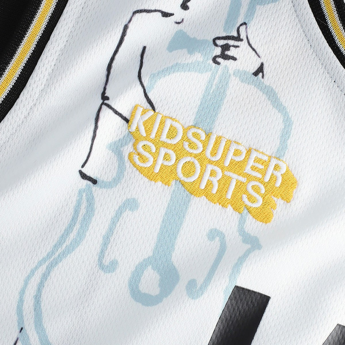 Utah Jazz NBA & KidSuper Studios Unisex Hometown Jersey White - NBA