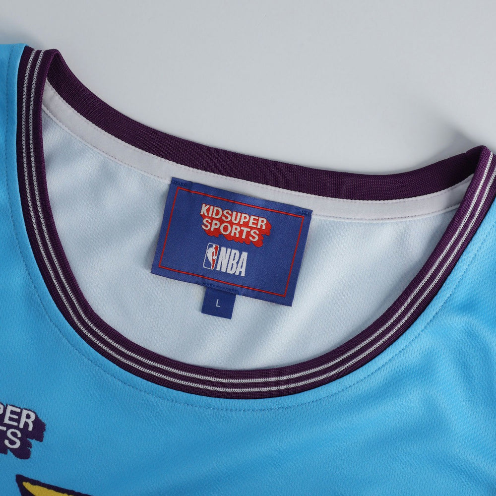 Sacramento Kings NBA & KidSuper Studios Unisex Hometown Jersey Blue - NBA