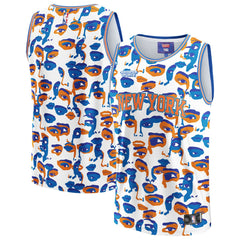 New York Knicks NBA & KidSuper Studios Unisex Hometown Jersey White - NBA