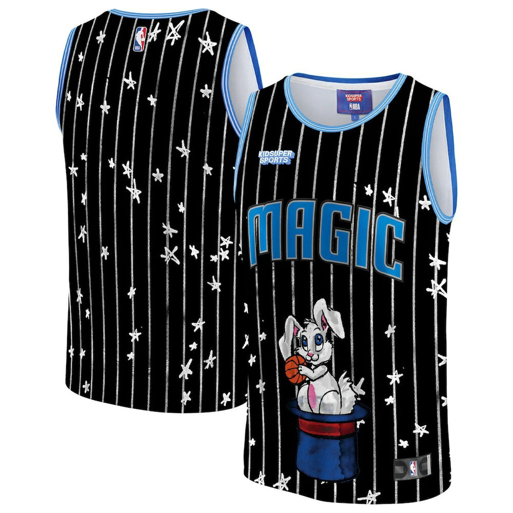 Orlando Magic NBA & KidSuper Studios Unisex Hometown Jersey Black - NBA