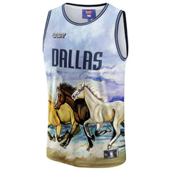 Dallas Mavericks NBA & KidSuper Studios Unisex Hometown Jersey Blue - NBA