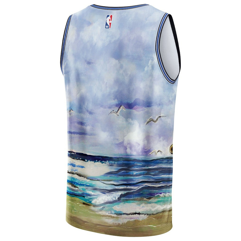 Dallas Mavericks NBA & KidSuper Studios Unisex Hometown Jersey Blue - NBA