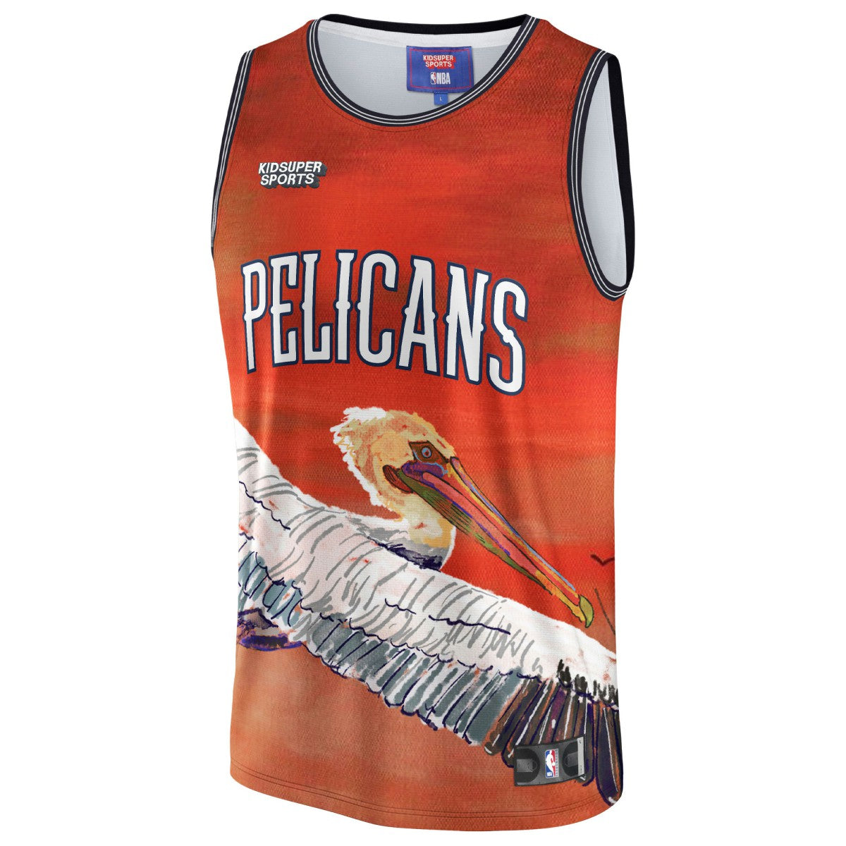 New Orleans Pelicans NBA & KidSuper Studios Unisex Hometown Jersey Red - NBA