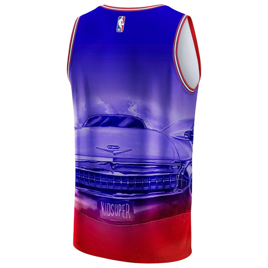 Detroit Pistons NBA & KidSuper Studios Unisex Hometown Jersey Red - NBA