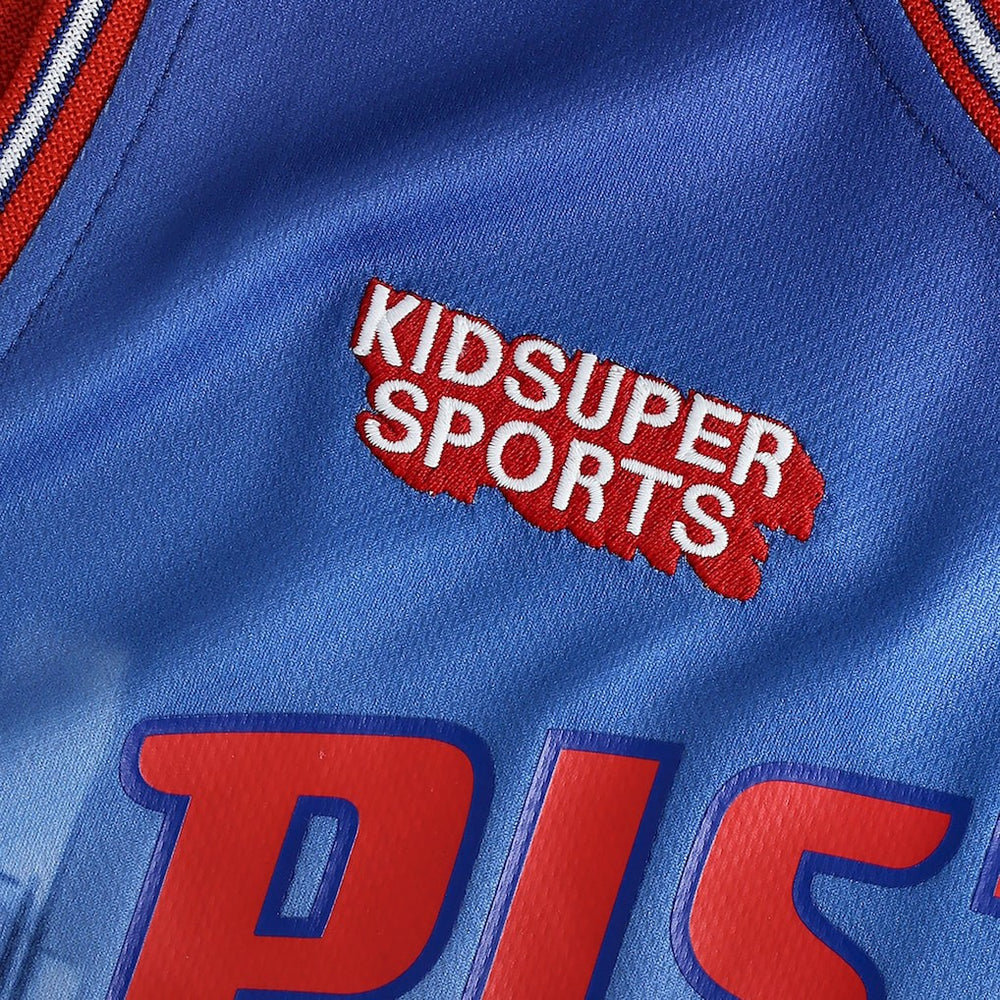 Detroit Pistons NBA & KidSuper Studios Unisex Hometown Jersey Red - NBA