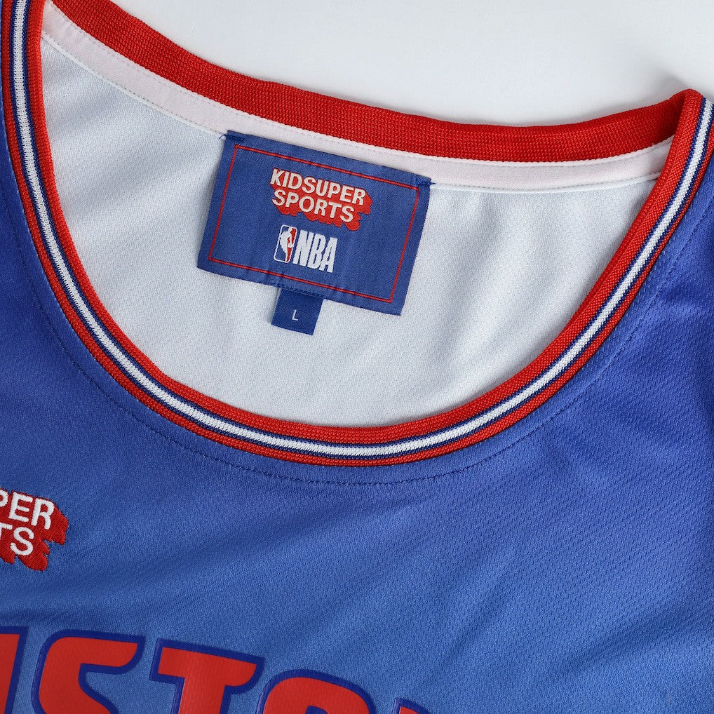 Detroit Pistons NBA & KidSuper Studios Unisex Hometown Jersey Red - NBA