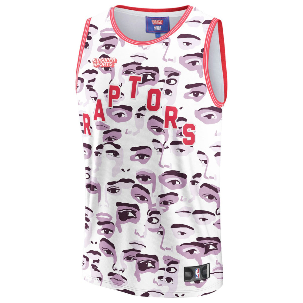 Toronto Raptors NBA & KidSuper Studios Unisex Hometown Jersey White - NBA