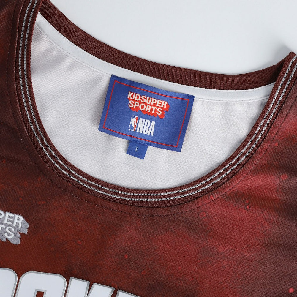 Houston Rockets NBA & KidSuper Studios Unisex Hometown Jersey Red - NBA