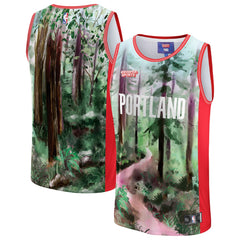 Portland Trail Blazers NBA & KidSuper Studios Unisex Hometown Jersey Green - NBA