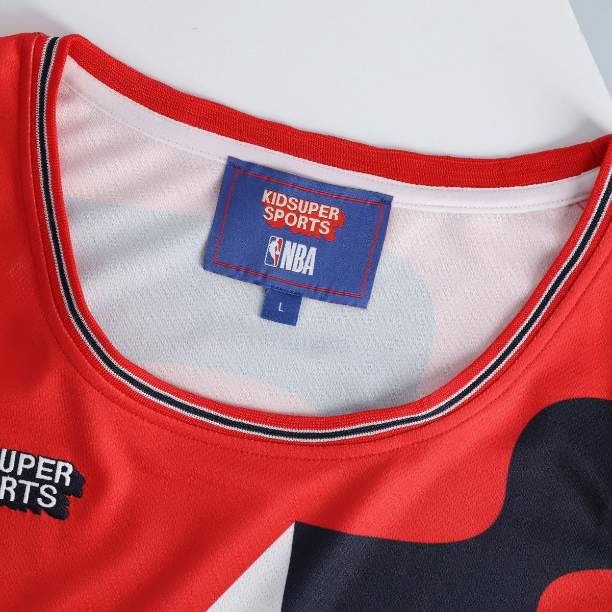 Washington Wizards NBA & KidSuper Studios Unisex Hometown Jersey Red - NBA