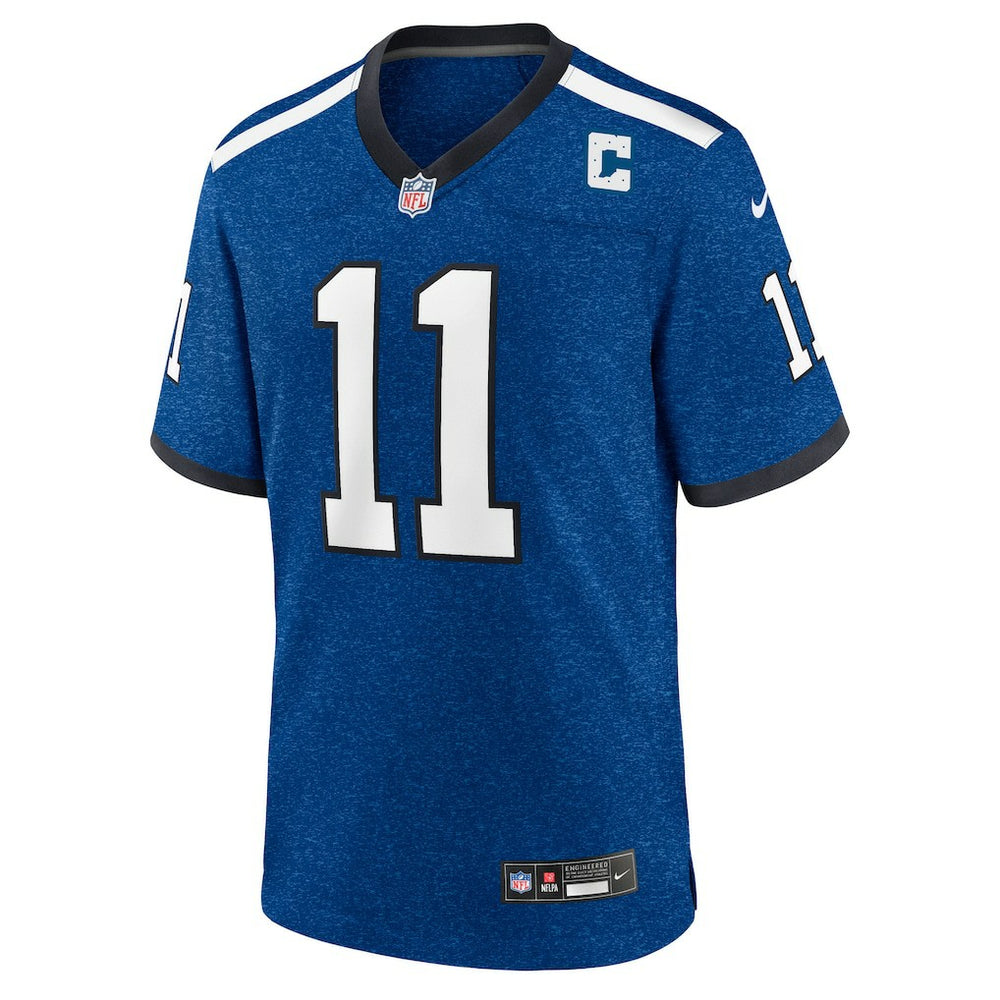 Indiana Nights Michael Pittman Jr. Indianapolis Colts Alternate Game Jersey Blue | Nike for Sale