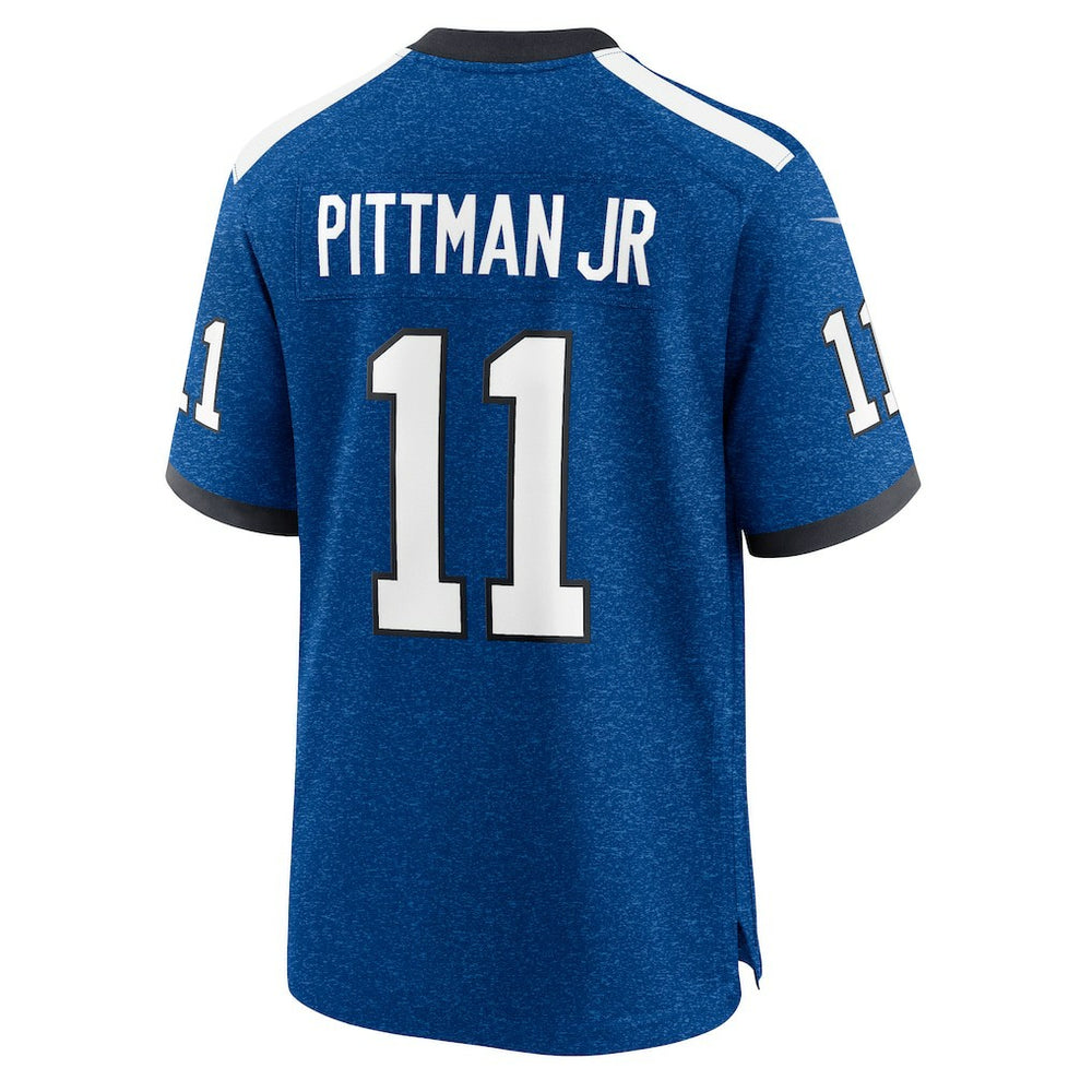 Indiana Nights Michael Pittman Jr. Indianapolis Colts Alternate Game Jersey Blue | Nike for Sale