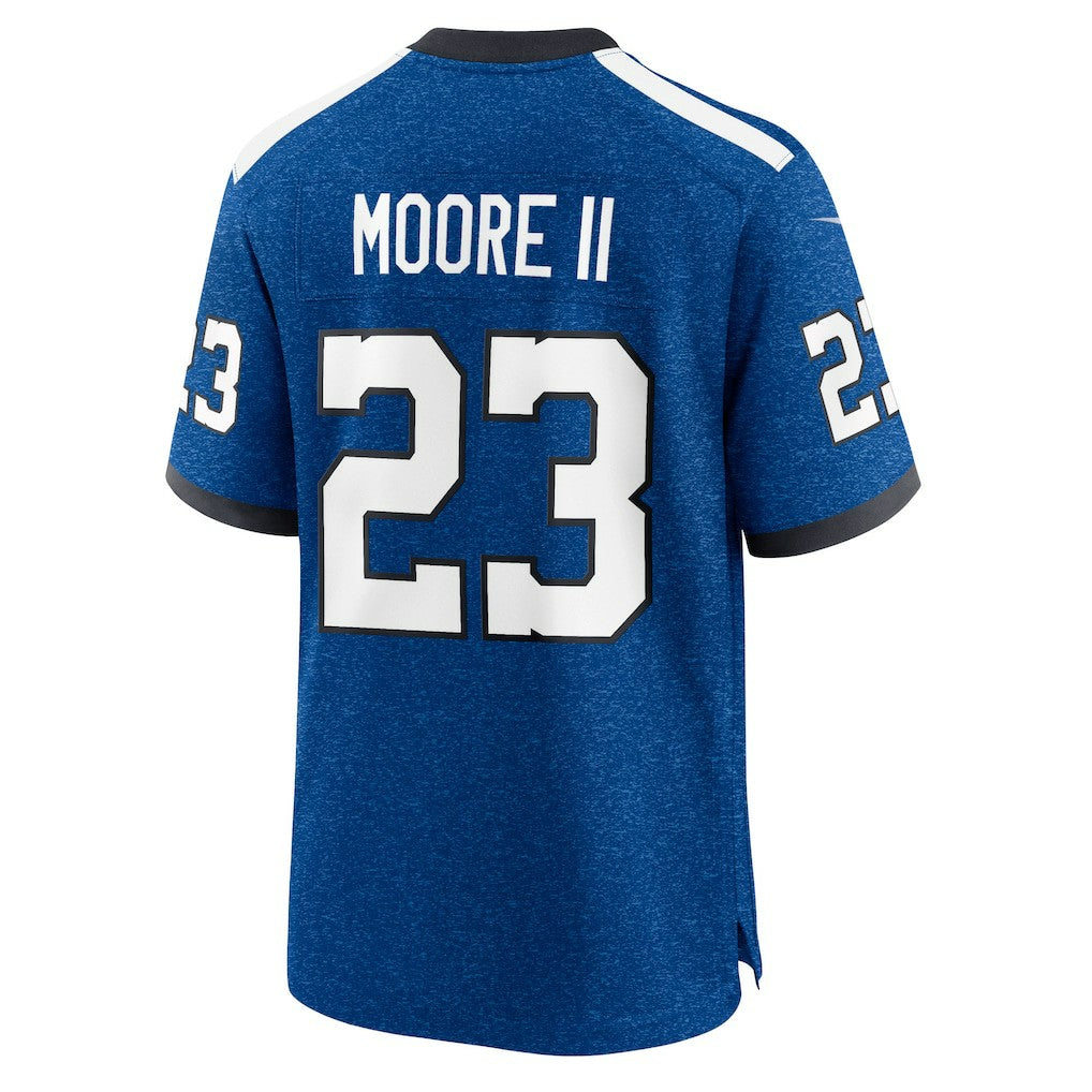 Kenny Moore II Indianapolis Colts Indiana Nights Alternate Game Jersey Royal | Nike for Sale