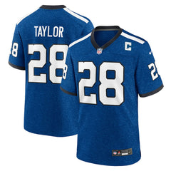 Jonathan Taylor Indianapolis Colts Indiana Nights Alternate Game Jersey Royal | Nike for Sale