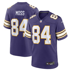 Randy Moss Minnesota Vikings Classic Retired Player Game Jersey Purple | Nike for Sale