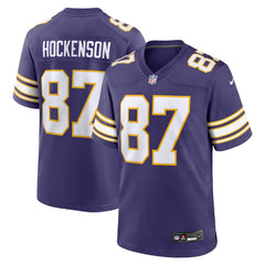 T.J. Hockenson Minnesota Vikings Classic Player Game Jersey Purple | Nike for Sale