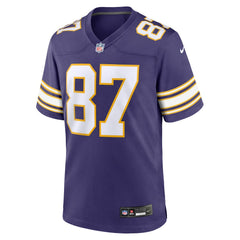 T.J. Hockenson Minnesota Vikings Classic Player Game Jersey Purple | Nike for Sale
