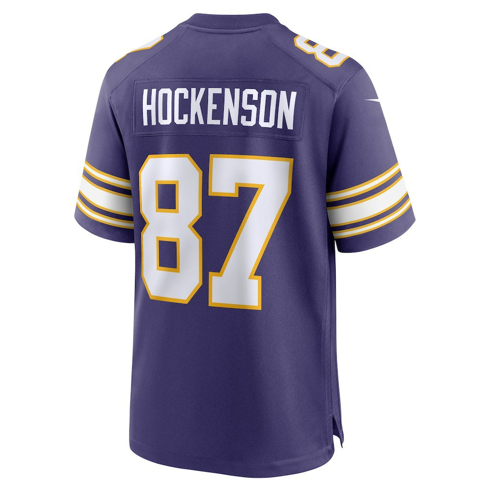T.J. Hockenson Minnesota Vikings Classic Player Game Jersey Purple | Nike for Sale