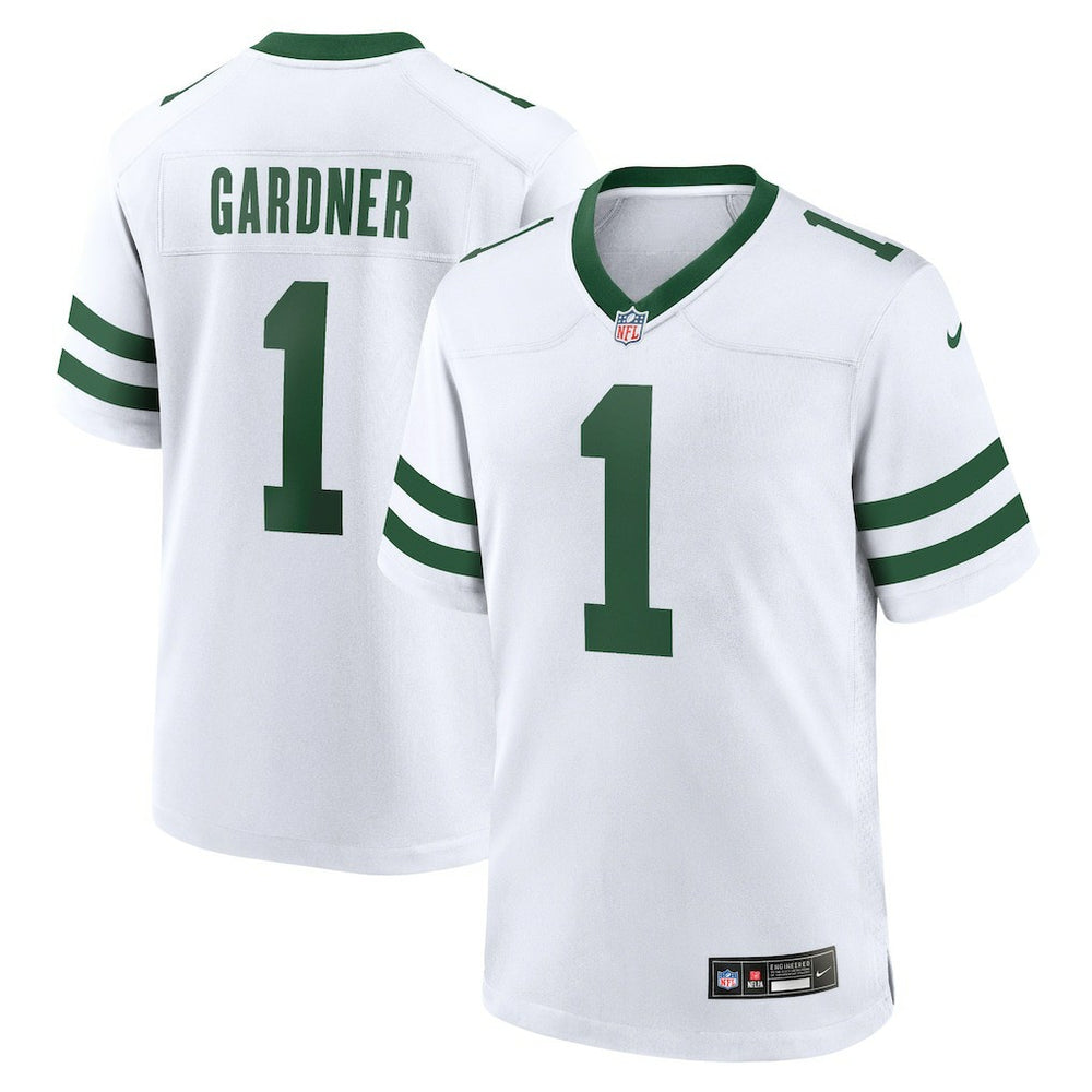 Ahmad Sauce Gardner New York Jets Game Jersey Legacy White | Nike for Sale