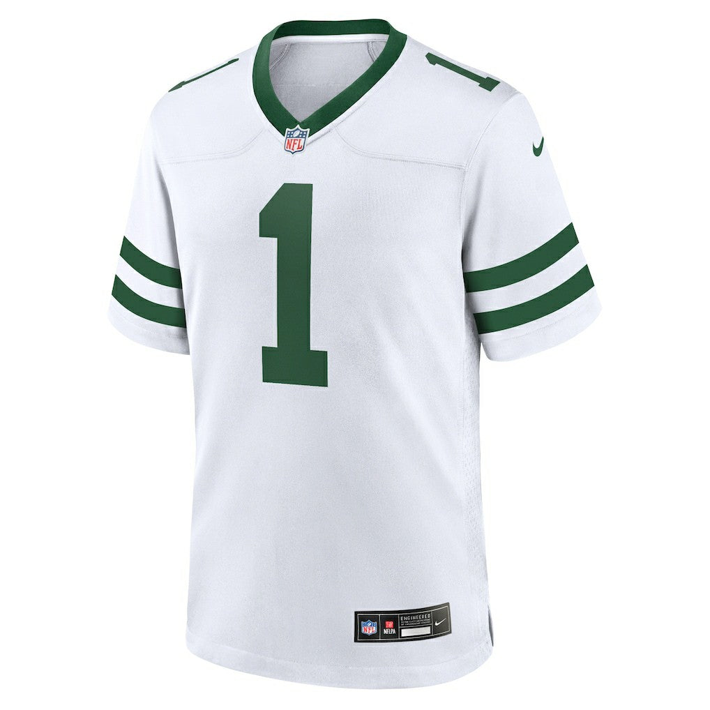 Ahmad Sauce Gardner New York Jets Game Jersey Legacy White | Nike for Sale