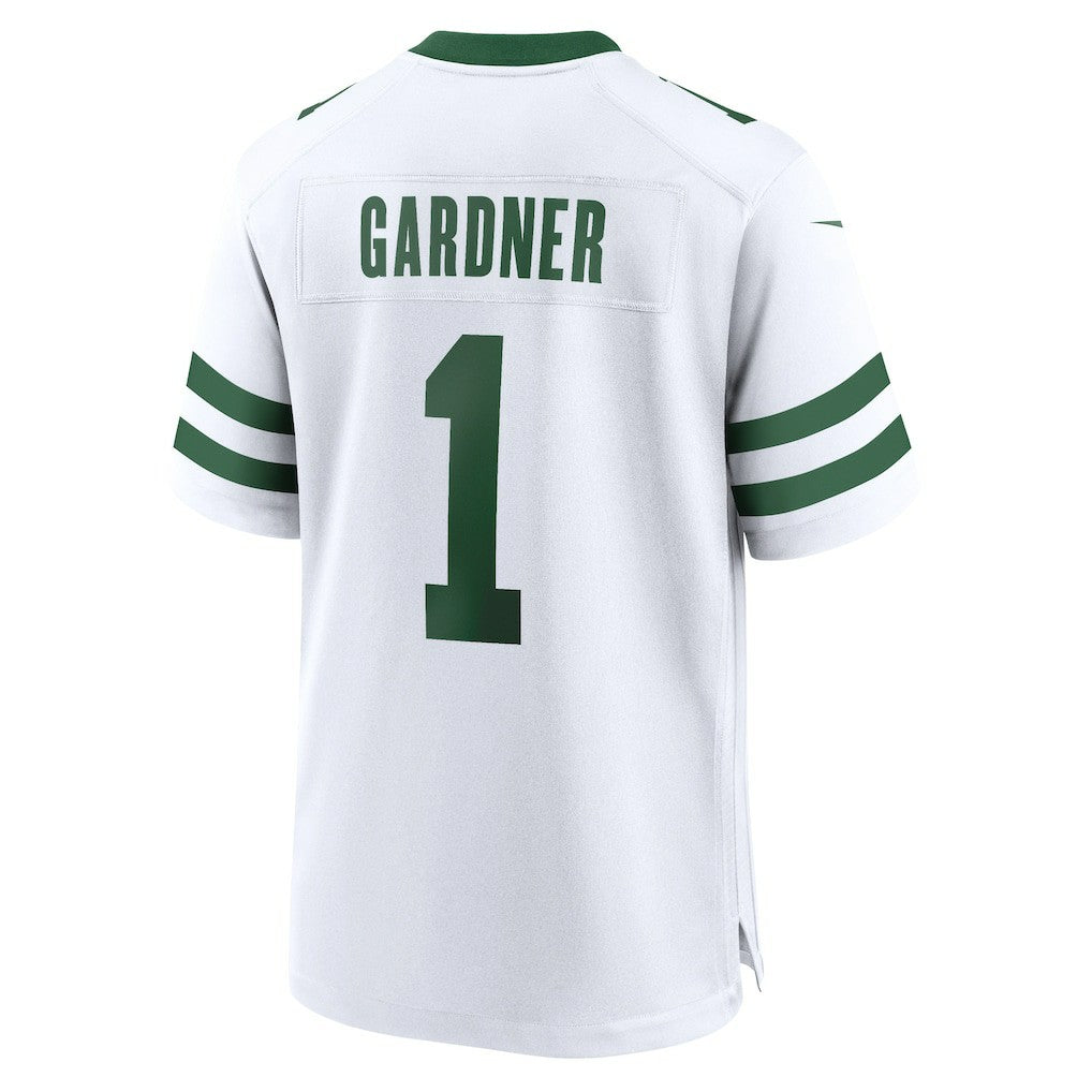 Ahmad Sauce Gardner New York Jets Game Jersey Legacy White | Nike for Sale