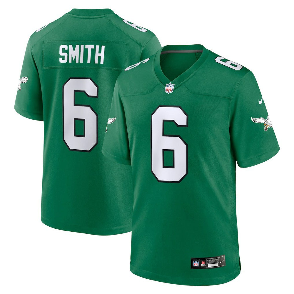 DeVonta Smith Philadelphia Eagles Alternate Game Player Jersey Kelly Green | Nike for Sale