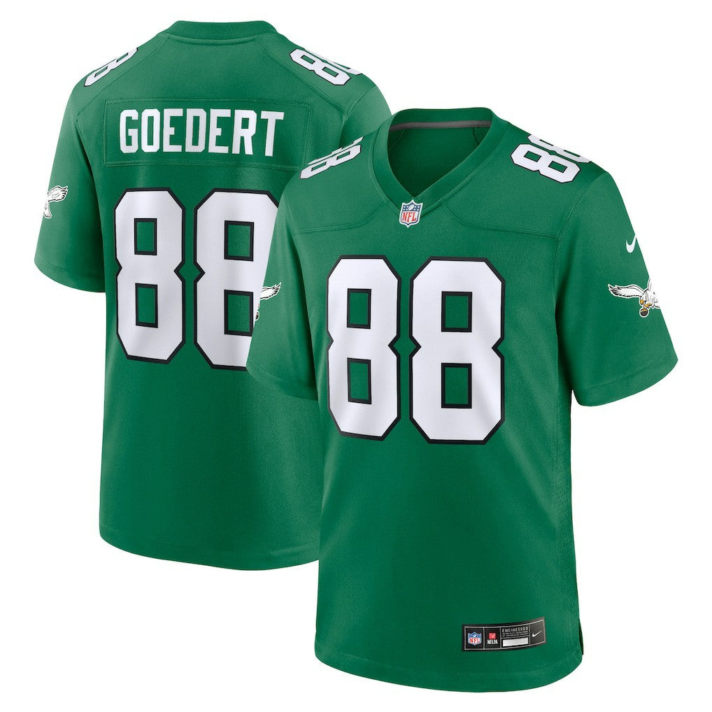 Dallas Goedert Philadelphia Eagles Alternate Game Player Jersey Kelly Green | Nike for Sale