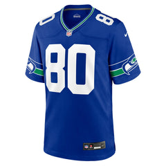 Steve Largent Seattle Seahawks Throwback Retired Player Game Jersey Royal | Nike for Sale