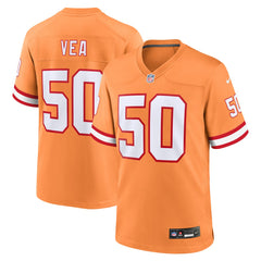 Vita Vea Tampa Bay Buccaneers Throwback Game Jersey Orange | Nike for Sale