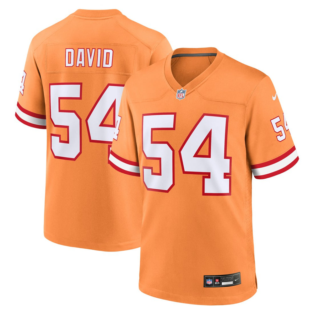 Lavonte David Tampa Bay Buccaneers Throwback Game Jersey Orange | Nike for Sale