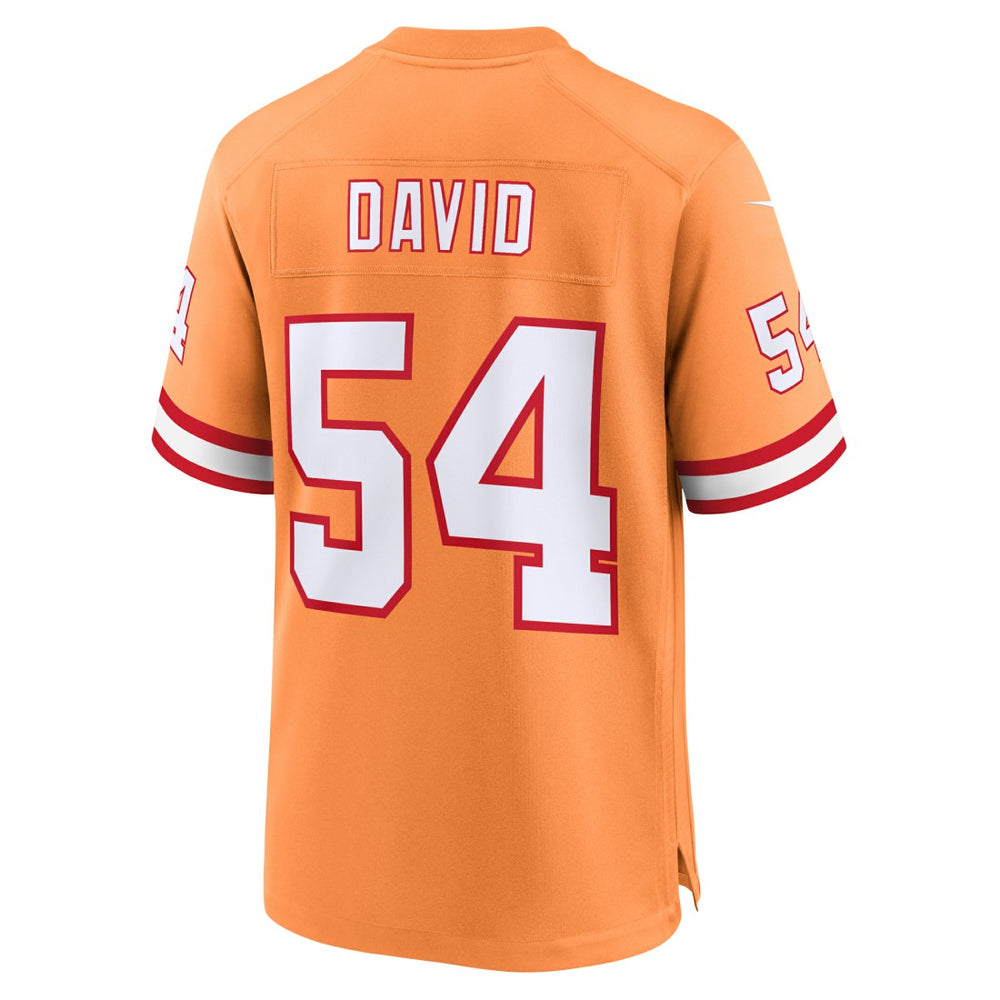 Lavonte David Tampa Bay Buccaneers Throwback Game Jersey Orange | Nike for Sale