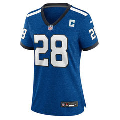 Jonathan Taylor Indianapolis Colts Women's Indiana Nights Alternate Game Jersey Royal | Nike for Sale