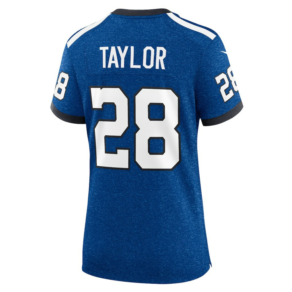 Jonathan Taylor Indianapolis Colts Women's Indiana Nights Alternate Game Jersey Royal | Nike for Sale