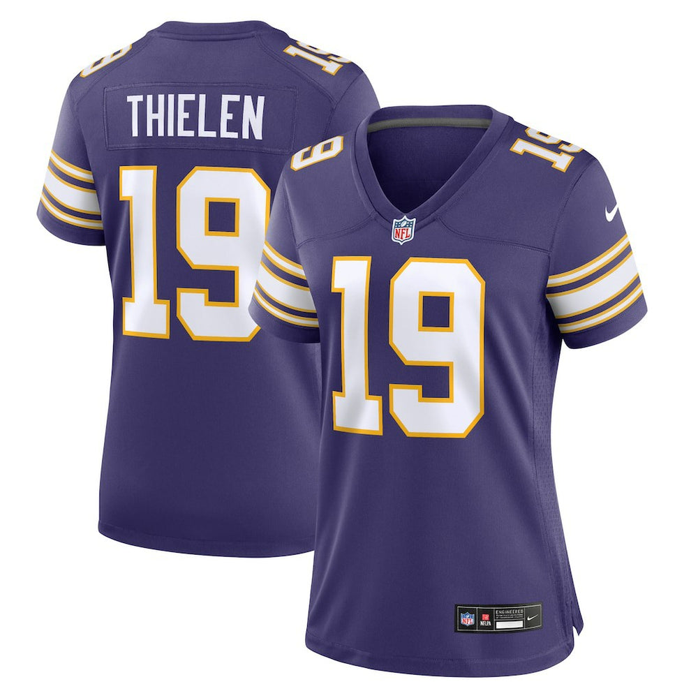 Adam Thielen Minnesota Vikings Women's Alternate Player Jersey Purple | Nike for Sale