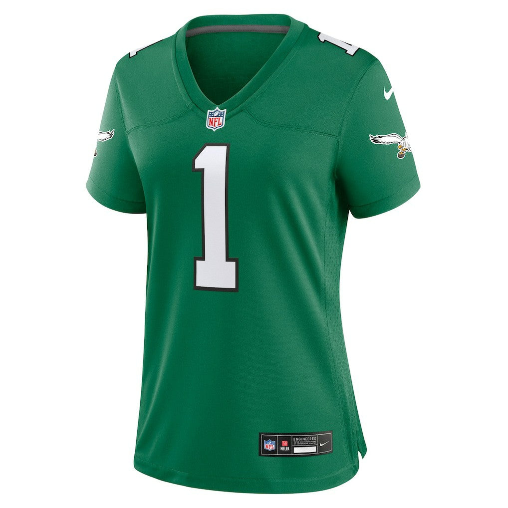 Jalen Hurts Philadelphia Eagles Women's Game Player Jersey Kelly Green | Nike for Sale