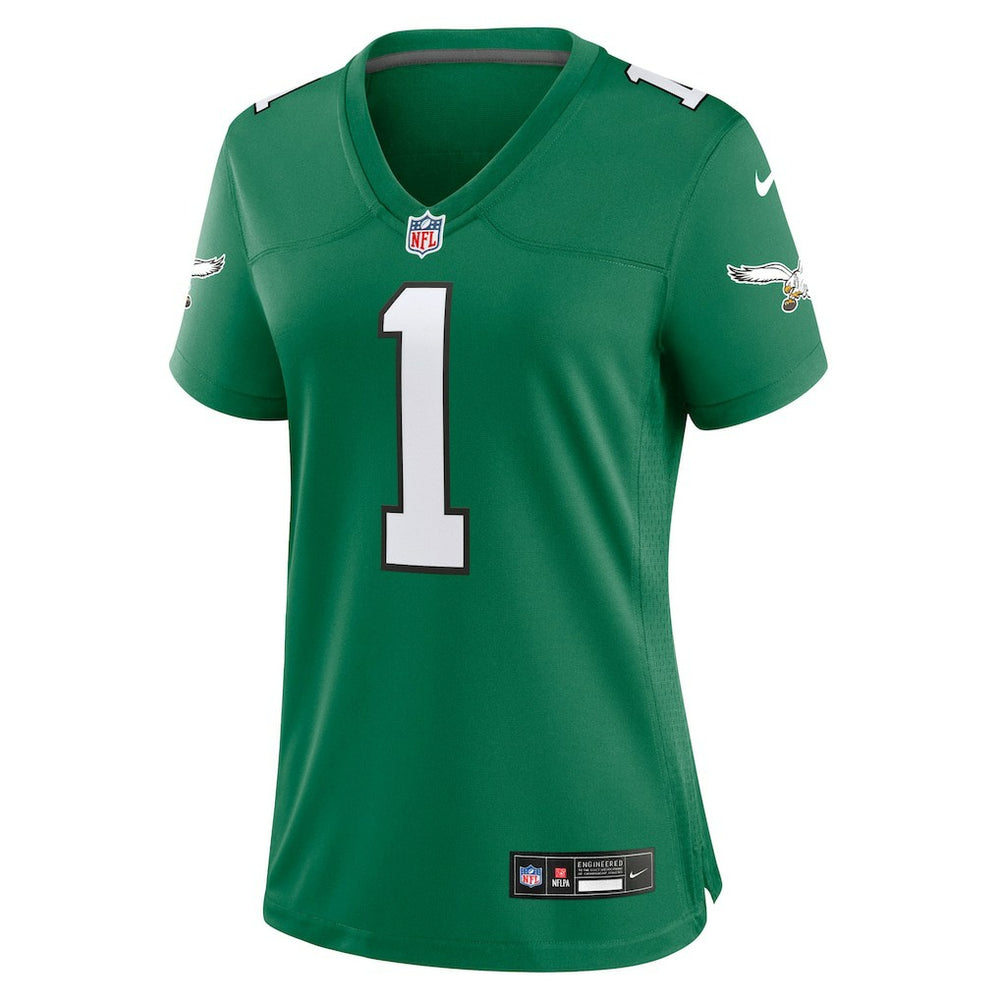 Jalen Hurts Philadelphia Eagles Women's Game Player Jersey Kelly Green | Nike for Sale