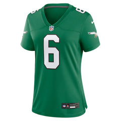 DeVonta Smith Philadelphia Eagles Women's Player Jersey Kelly Green | Nike for Sale