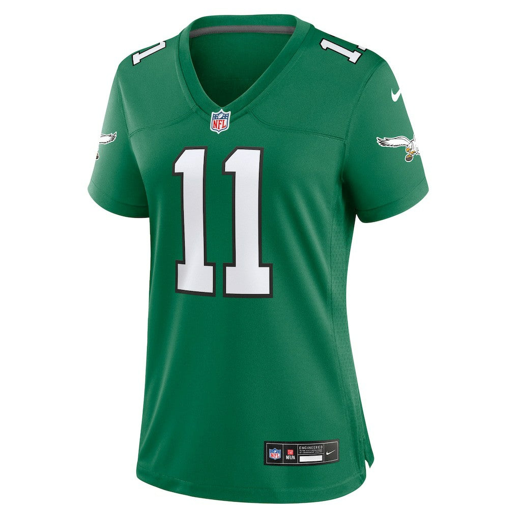 A.J. Brown Philadelphia Eagles Women's Player Jersey Kelly Green | Nike for Sale