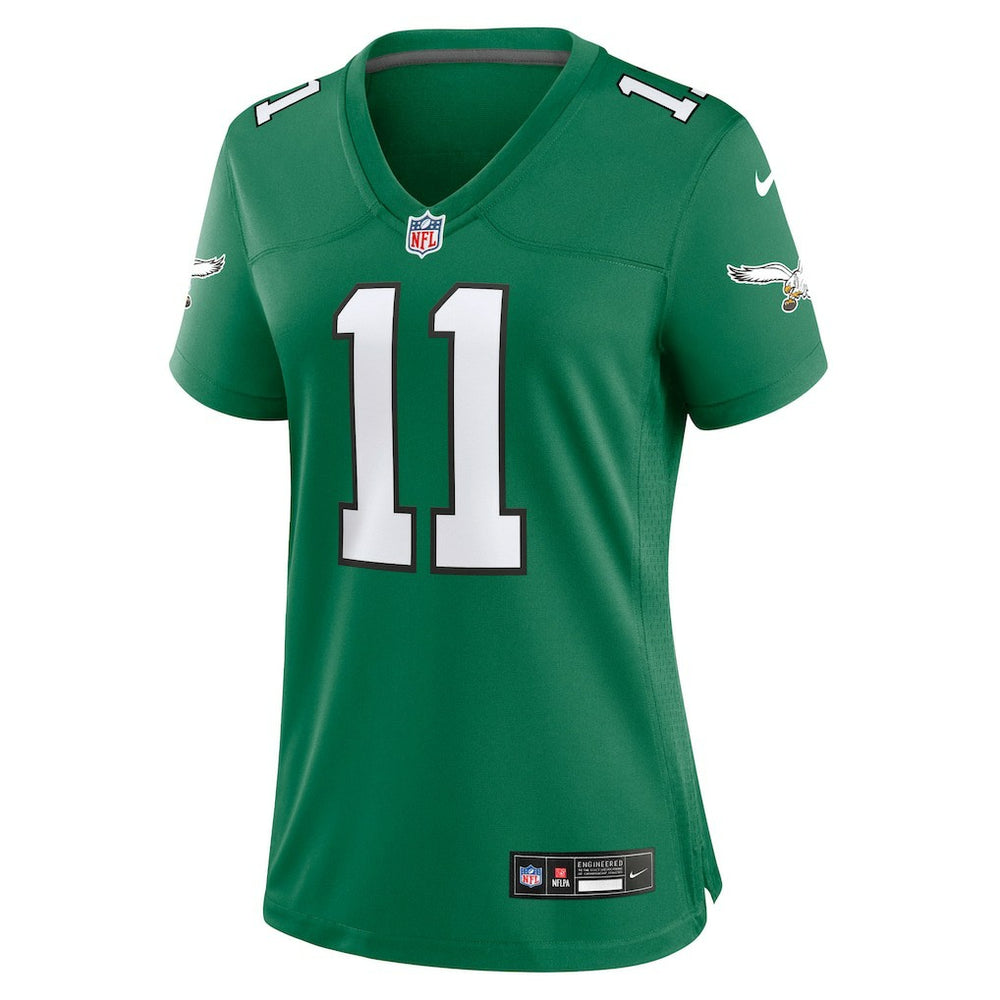 A.J. Brown Philadelphia Eagles Women's Player Jersey Kelly Green | Nike for Sale
