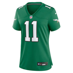 A.J. Brown Philadelphia Eagles Women's Player Jersey Kelly Green | Nike for Sale