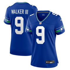 Kenneth Walker III Seattle Seahawks Women's Player Jersey Royal | Nike for Sale
