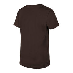 Cleveland Browns New Era Girls Youth Reverse Sequin V-Neck T-Shirt Brown | NFL