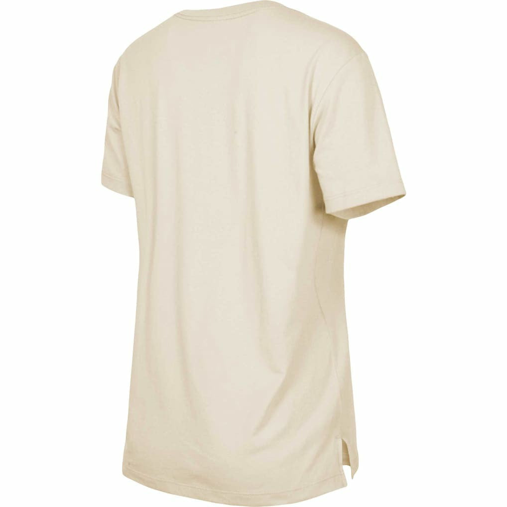 Minnesota Vikings New Era Women's Third Down Historic T-Shirt Tan | NFL